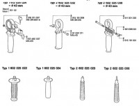 Bosch 2 602 025 038 ---- Auxiliary Handle Spare Parts